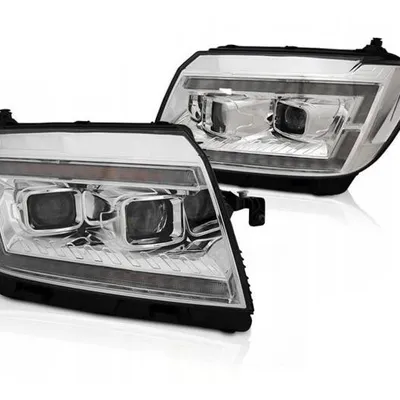 Reflektory Led Tube Chrome Do Vw Crafter Ii 2017-