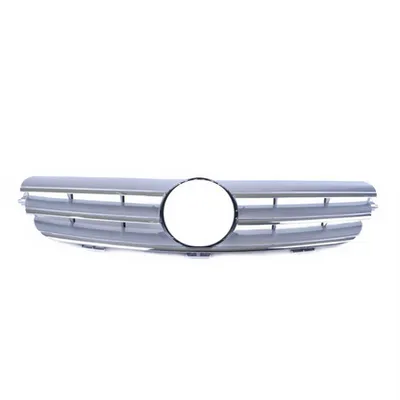 Grill sportowy Chrome & Silver MERCEDES CLK C209 A209 2002-2009
