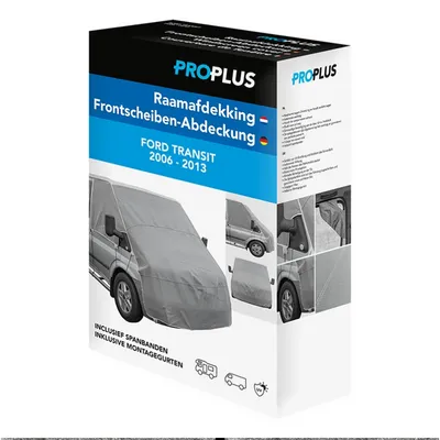 Osłona przeciwsłoneczna na przednią szybę (non-woven) do Ford Transit 2006–2013