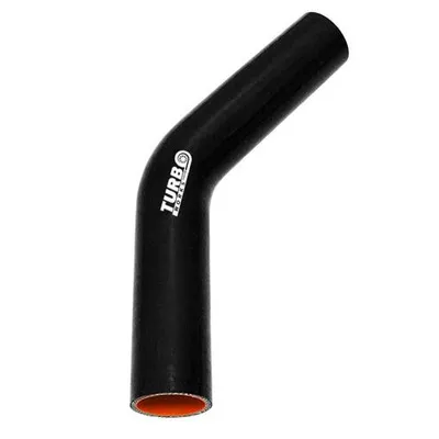Kolanko 45st TurboWorks Pro Black 114mm XL