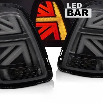 Lampy tylne LED SMOKE do MINI COOPER R56 R57 R58 R59 06-14
