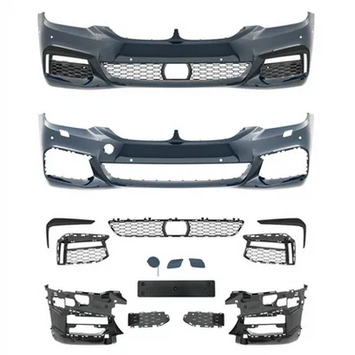 Przedni zderzak sport PDC SRA ACC BMW 5 G30 G31 przed liftem 2016-2020