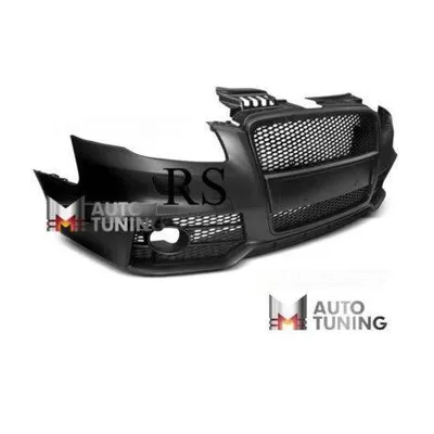 Zderzak przedni audi a4 b7 04-08 rs style black