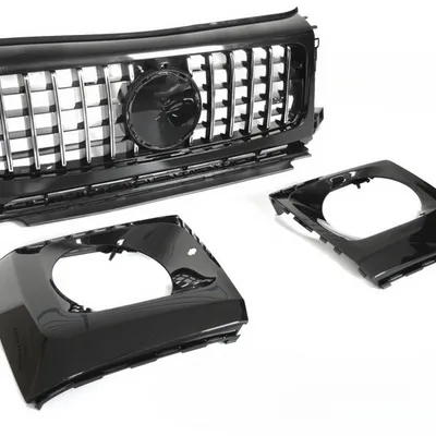 Grill sport black chrome mercedes g-class w464