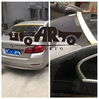 Lotka skrzydło Gloss Black BMW 5 F10 2010-2017