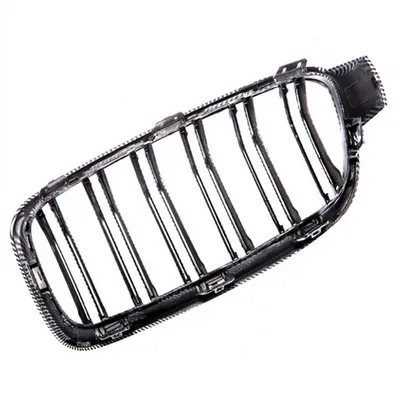 Grill sportowy podwójne żeberka Carbon Look BMW 3 F30 F31 2011-2019