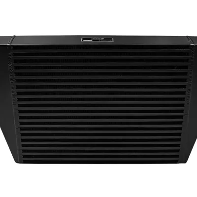 Intercooler TurboWorks 450x350x76 tylny Czarny