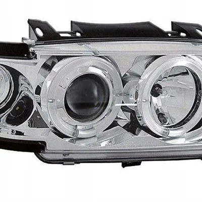 Reflektory przednie VW Polo 6N CHROM RINGI