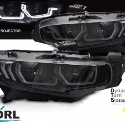 Lampy Przednie LED Do Honda Civic X (2016–2021)