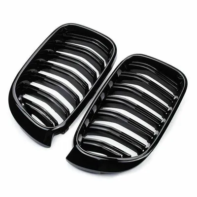 Grill (nerki) bmw x3 x4 f25 f26 m look gloss black