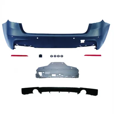 Tylny zderzak sport PDC zestaw z dyfuzorem BMW 3 F31 2011-2018