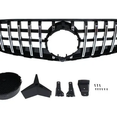 Grill mercedes benz w253 gt-r look chromed-gloss black (16-19)