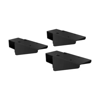 Zestaw adapterów do motażu boksu do rur CRUZ Pipe Carrier obok platformy dachowej CRUZ