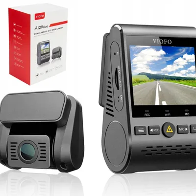 Kamera samochodowa rejestrator trasy Viofo A129-G DUO GPS wifi dual