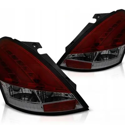 Lampy diodowe Suzuki Swift V 10-17 red smoke led