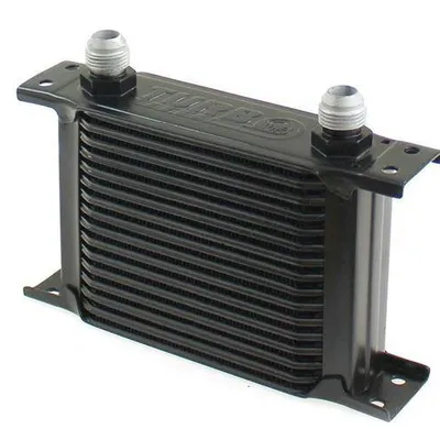 Chłodnica Oleju TurboWorks Slim Line 16-rzędowa 140x125x50 AN8 black