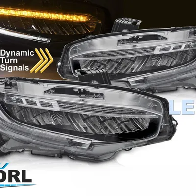 Lampy Przednie do Honda Civic X (2016-2021)