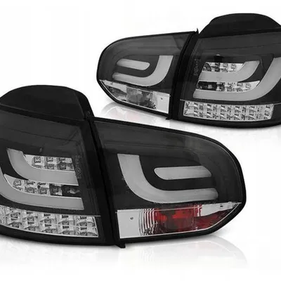 Lampy tylne diodowe Vw Golf 6 08-12 black led bar