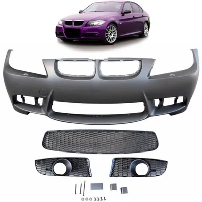 Zderzak przedni do bmw e90 e91 05-08 sra m3 style