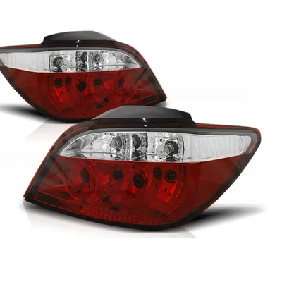 Lampy Tylne Peugeot 307 Hb 01-07 Clear Red White