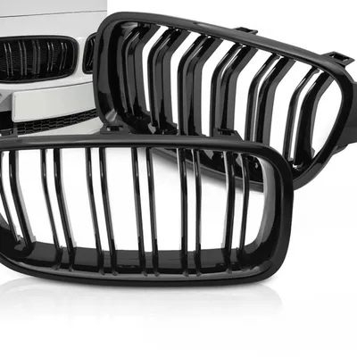 Grill Sport Glossy Black Double Bar – BMW F30 / F31 2011–2018