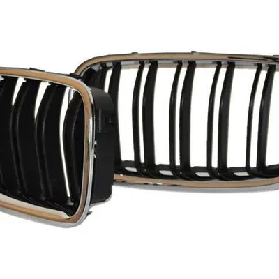Grill (nerki) bmw f10/f11 look m5 black/chrom