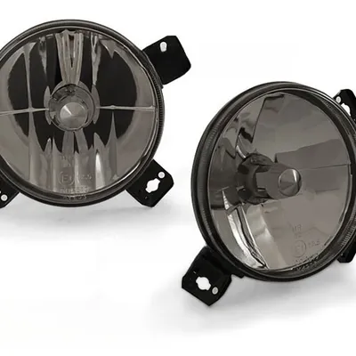 Lampy przednie reflektory Smoke VW Golf II 1983-1991 komplet czarne homologacja E