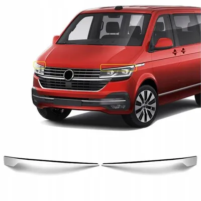 Listwy lamp przednich do VOLKSWAGEN CARAVELLE T6.1 VI 2019-2023