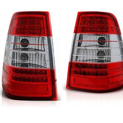 Lampy diody Mercedes W124 kombi 85-95 redwhite led