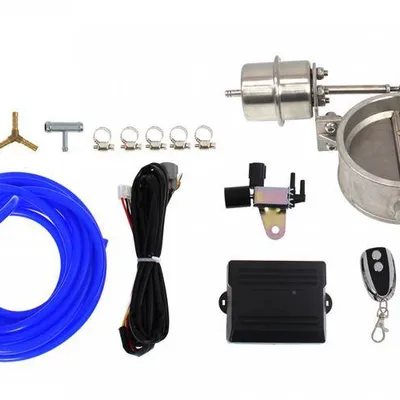 Zestaw przepustnicy wydechu pneumatyczny 63mm Vacuum Closed