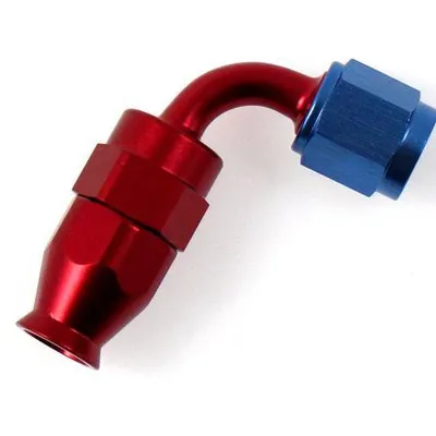 Końcówka 90° AN8 PTFE
