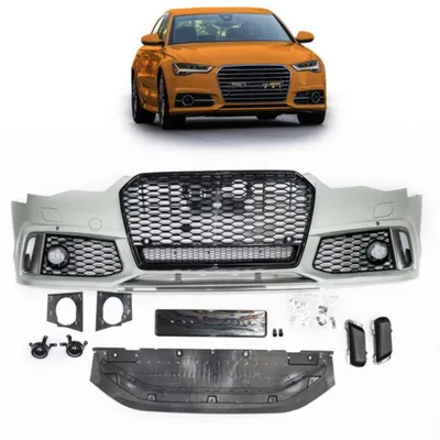 Zderzak przedni do audi a6 c7 15-18 grill pdc sra