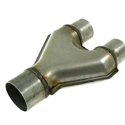 Y-Pipe trójnik wydechowy 57/76 mm