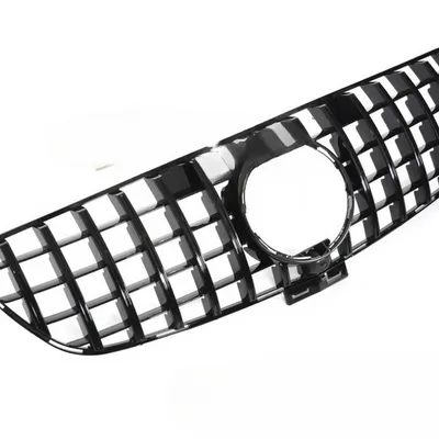 Grill sport glossy black mercedes gle w166