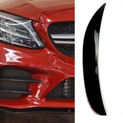 Spoiler flaps mercedes w205 pakiek amg black lift