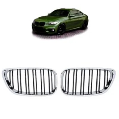 Grill (nerki) do bmw 2 f22 f23 13-21 chrome black