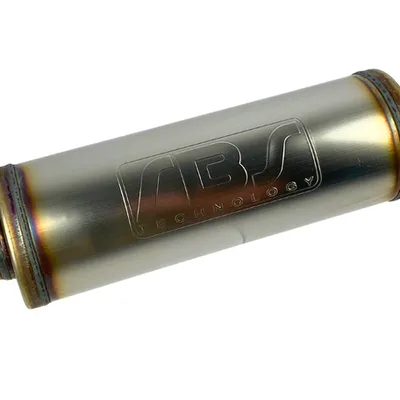 Tłumik przelotowy okrągły RBS Technology 2,5" C/C
