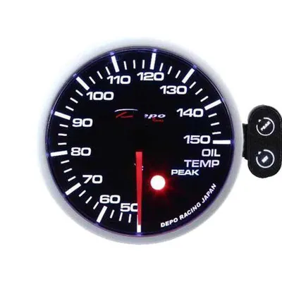 Zegar depo pk 52mm - oil temp