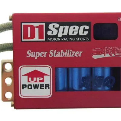 Stabilizator napięcia D1Spec z wyświetlaczem Red