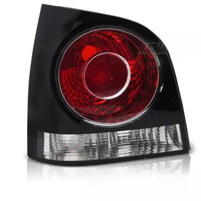 Lampa tylna lewa VW Polo 9N3 Hatchback 2005–2009 Black TYC