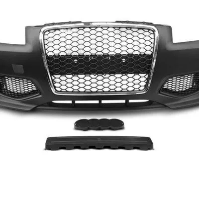 Zderzak przednie audi a3 8p 05-08 grill chrome