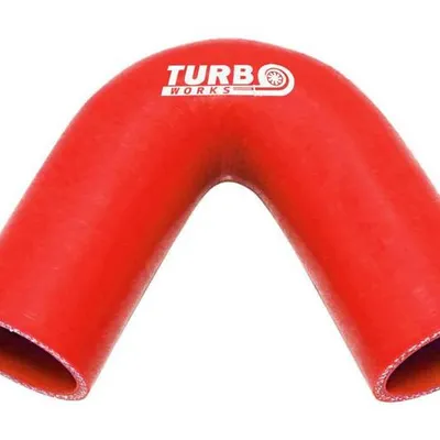 Kolanko 135st TurboWorks Red 70mm