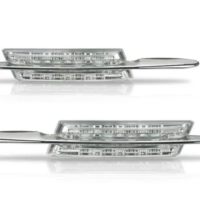 Kierunki led bmw e46 02-05 4 drzwi chrom sport loo