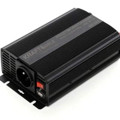 Przetwornica samochodowa 500W 12V - 230V KD1252