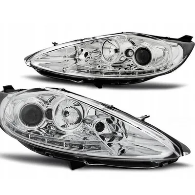 Lampy nowe ford fiesta mk7 08-12 daylight chrome