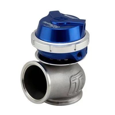Wastegate zewnętrzny TurboSmart 50mm 1.0 Bar Pro-Gate Gen V Niebieski