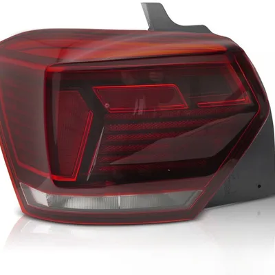 Lampa tylna LED lewa VW Polo 2G Hatchback 2017–2021 Red White TYC