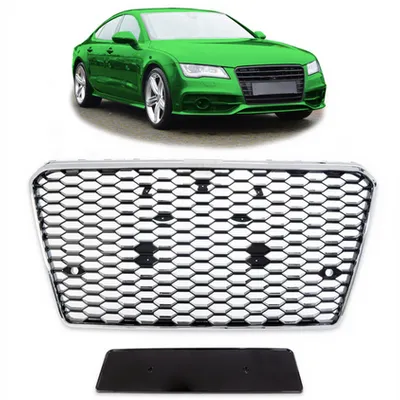 Grill sportowy Chrome & Gloss Black AUDI A7 przed liftem 2010-2014