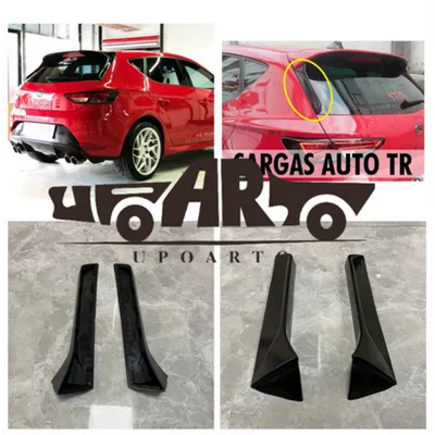 Lotka skrzydło Gloss Black SEAT LEON 2012-2019
