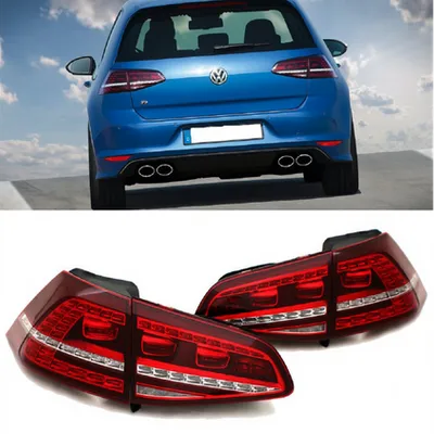 Zestaw Lamp Tylnych Dynamic LED Red VW GOLF VII przed liftem 2012-2017